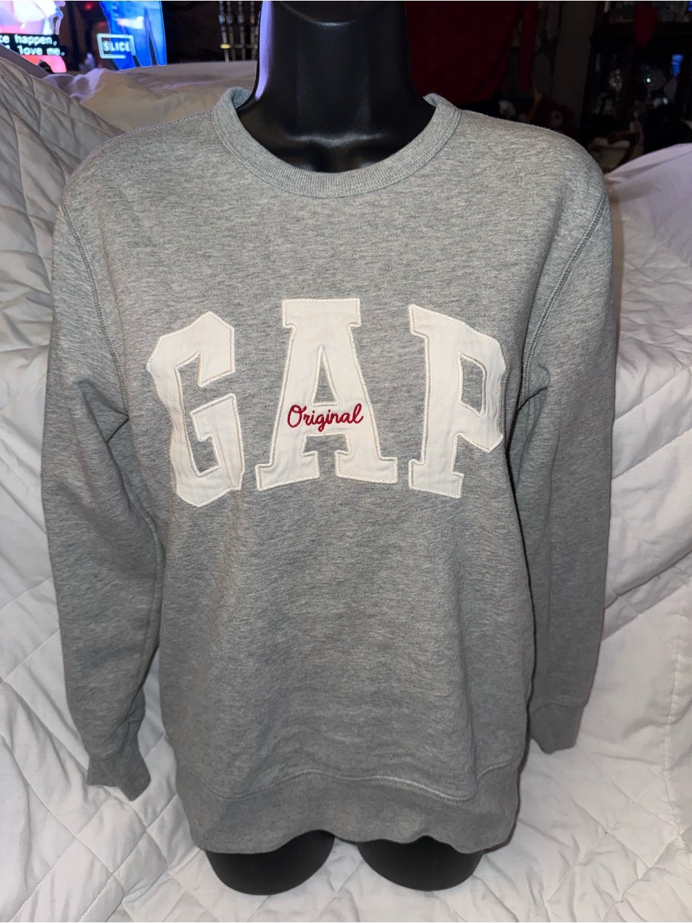 Gap Logo Crew Neck Sweatshirt